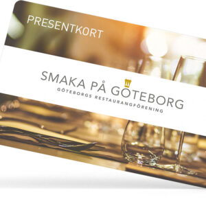 Presentkort - Smaka på Göteborg